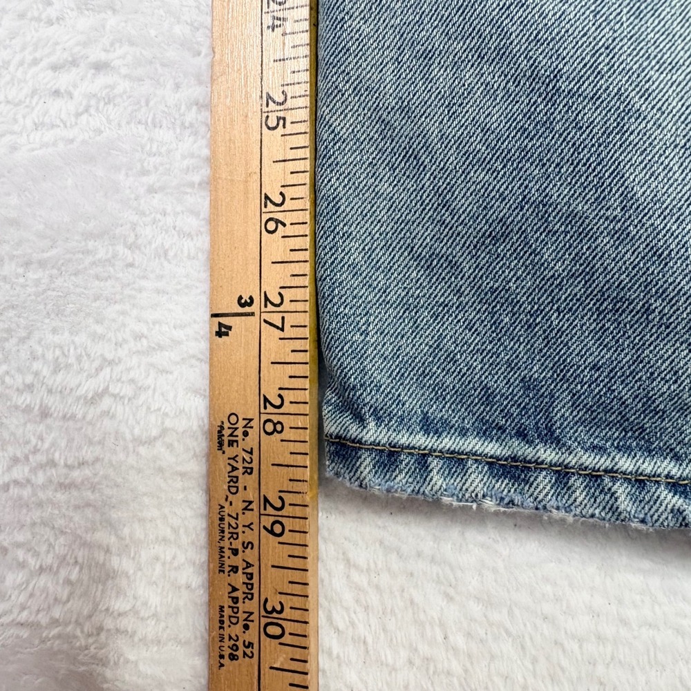 BDG Urban Outfitters Cowboy Jeans Womens 30 Light Wash Distressed Denim Holes - Picture 4 of 13